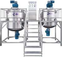 Mélangeur électrique en acier facile à utiliser pour le lavage du savon Distributeur automatique d'aliments et de produits chimiques avec capacités de vide