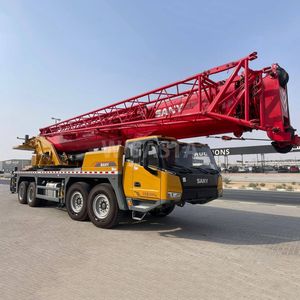 <span class=keywords><strong>Grue</strong></span> mobile montée <span class=keywords><strong>sur</strong></span> camion SANY, marque chinoise STC1000C5-8, 100 tonnes, flèche télescopique, moteur WEICHAI - Product Image 1