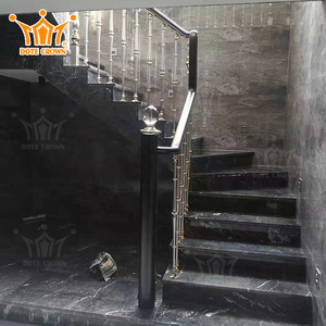 Lan Can Cầu Thang Bằng Nhôm Kim Loại Trang Trí Nội Thất Nhà Lan Can Cầu Thang Đá Cẩm Thạch Đẹp - Product Image 4