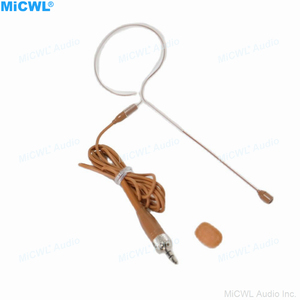 Micrófono de Diadema de un Solo Oído Color Marrón SL para Escenario, DJ, Karaoke, Canto, Grabación, Compatible con Transmisor Inalámbrico de Cinturón ew sk G1 G2 G3 <span class=keywords><strong>G4</strong></span> - Product Image 6