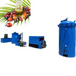 Nouvelle machine de traitement de l'huile de palme en acier inoxydable, moulin CPO, petite échelle, haute efficacité, capacité personnalisable, production d'huile de palme - Product Image 1