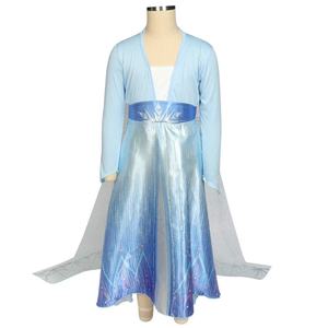 <span class=keywords><strong>Disfraz</strong></span> de Princesa Elsa de Manga Larga para Niñas, <span class=keywords><strong>Disfraz</strong></span> de Cosplay para Fiestas de Cumpleaños, <span class=keywords><strong>Disfraz</strong></span> de Ángel de Hadas, Material de Poliéster - Product Image 3