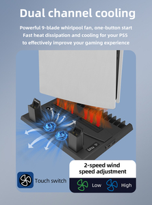 <span class=keywords><strong>Ps5</strong></span> Console Disc Version videogioco ventola di raffreddamento Rack di archiviazione Controller supporto di ricarica per Console <span class=keywords><strong>PS5</strong></span> Digital Edition - Product Image 4