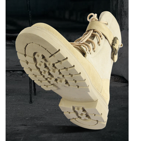 DFD0113 Platform Desert <b>Boots</b> with Buckle Straps Fasten Tie for <b>Pants</b> Cuff Organize - Product Image 6