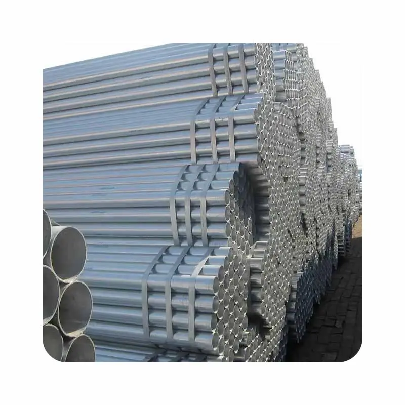 10 #-45 #, 16mn galvanizado Petered Seamless Steel Pipe Tube