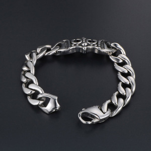 สร้อยข้อมือสแตนเลสสตีล ของขวัญเครื่องประดับสำหรับทุกเพศ CE449 - Product Image 3