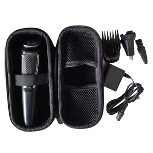 Estuche Protector Rígido de Viaje Portátil de EVA para Recortadora <span class=keywords><strong>Philips</strong></span> Norelco One Blade MG3750, Organizador de Viaje para Accesorios de Barbería - Product Image 3