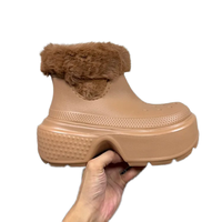 2025 gros personnalisé infirmière EVA Anti-glissant Original femmes chaud confortable automne/hiver bottes de neige sabots bottes d'hiver Mules