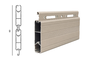 Volet roulant en aluminium C81 robuste de 1,1 mm, à double face, amortissant les chocs, pour porte de garage, fabriqué au Vietnam - Product Image 3