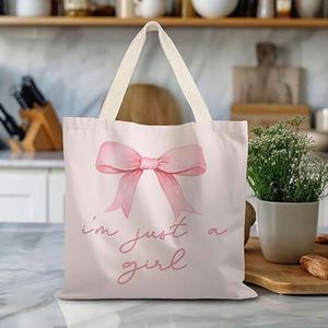 Customized Minimalist Printed Cotton <b>Bag</b> With a Large Capacity of 100% Cotton Customizable logo With <b>Compartments</b> and a Tote <b>Bag</b> - Product Image 4