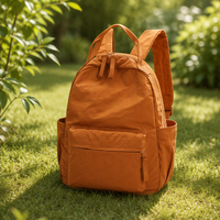 Sac à dos décontracté imperméable pour le voyage et le sport - Tissu en nylon unisexe grande capacité construction légère polyester arqué