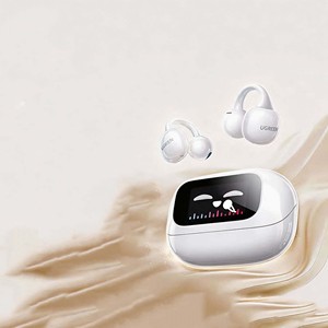 UGREEN HiTune S6 Magic Open Ear Clip-on Bluetooth Earbuds WS208 with Touch Color Screen - Product Image 1