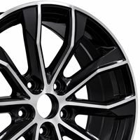 Vente directe d'usine - Jantes en alliage AL 17 pouces 5x112 à formage par flux, ajustement précis pour les voitures de tourisme VW