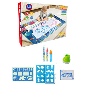 Tema dello spazio per l'educazione dei bambini magico acqua tela disegno creativo giocattoli tappetino acqua per la scrittura - Product Image 4