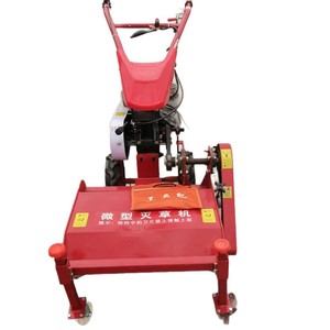 Tondeuse à gazon professionnelle à essence, hauteur de coupe 100 mm, couple élevé, éjection arrière, pour le défrichement des terrains de jardin - Product Image 5