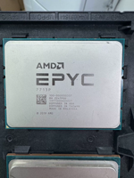 CPU EPYC 7543 32-core 64-thread, frekuensi dasar 2.8 GHz, frekuensi boost maksimal 3.7 GHz, cache L3 256 MB, TDP 225W