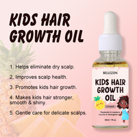 Huile capillaire pour enfants Ananas Renforcer les cheveux Réduire la casse Huile de croissance capillaire personnalisée Enfants