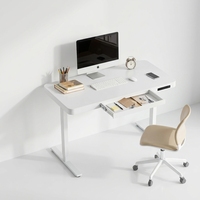 Bureau d'écriture moderne automatique réglable en hauteur, ergonomique, durable, autoportant, pour bureau commercial, chambre et hôpital