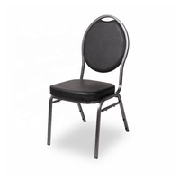 Chaise de mariage empilable en acier inoxydable, design moderne et durable, prête pour la location événementielle