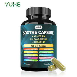 Cápsulas Todo en Uno, Suplemento para Dormir, Alta Absorción, Calmante, Relajante, para el Corazón, L-THEANINA, Magnesio, Ashwagandha - Product Image 3