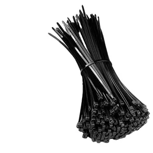 Manufacturer Price 3.6*100mm Series Plastic PA66 Cable Ties,Heavy Duty Black Cable Tie/zip Ties