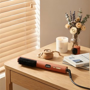 130 à 230 ° <span class=keywords><strong>Brosse</strong></span> lissante pour cheveux C Range avec écran LED 60W, 10 niveaux de température, 360° °   Outil de coiffage rotatif pour salon - Product Image 2