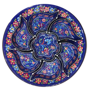 Cerámica Turca Antigua Hecha a Mano, Estilo Clásico, Modelos Especiales para Aperitivos, Horneada a Alta Temperatura, Pintada a Mano Bajo Esmalte - Product Image 3