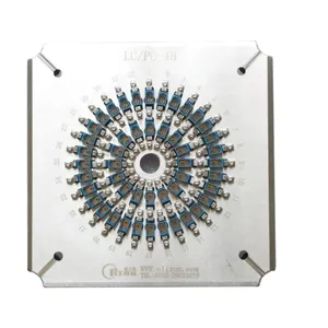 Fibre Optic Connector Fiber Optic LC UPC 48-core Duplex Polishing Fixture For LC Connector Polishing Holder