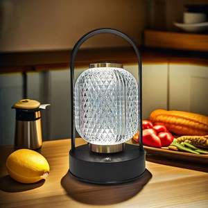 Lampada da Tavolo LED Ricaricabile 5V a Lunga Durata, Portatile per Casa/Esterno, Controllo Touch, Design Moderno per Bar e Mercati Notturni - Product Image 5