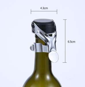 Tapón de Acero Inoxidable de Grado Profesional, Único y Económico <span class=keywords><strong>para</strong></span> Champán, Prosecco, <span class=keywords><strong>Cava</strong></span> y Vino Espumoso, con Sellado Patentado de Grado Alimenticio - Product Image 6