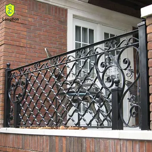 quality assured Luxury villa double cast sheet and wrought iron fence