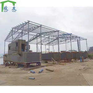 Instalación rápida Estructura de acero Diseño de construcción de edificios Almacén prefabricado Taller Casa de granja avícola