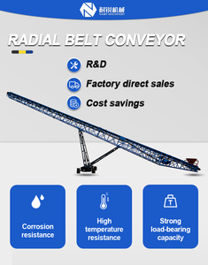 Công Suất Cao Di Động Radial Xếp Chồng Vành Đai Băng Tải Rock Băng Tải Stacker Cho Đá Nghiền - Product Image 4