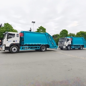 Camion compacteur de déchets Foton 4x2 12CBM haute capacité, camion de compression des ordures - Product Image 4