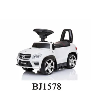 Lizenzierte Mercedes Benz GL63 AMG Baby fahrt auf Auto Mädchen Push Auto batterie betriebene Kinder Elektroauto