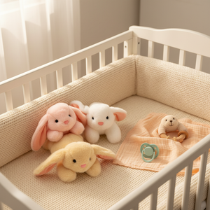 Peluche di Coniglio Soffice Personalizzato all'Ingrosso, Giocattoli di Alta Qualità per Compagni di Sonno, Piccoli Peluche per Regali ai Bambini - Product Image 2