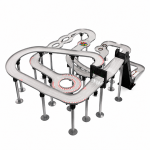 Piste de course de billes professionnelle sur mesure, grande, d'intérieur, écologique, pour simulation de rallye automobile et compétition de billes de billard - Product Image 5
