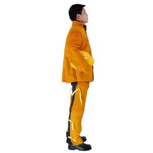 Zixi factory wholesale cowhide welding suits, cowhide workwear, electrician cowhide argon arc welding suits - Product Image 5