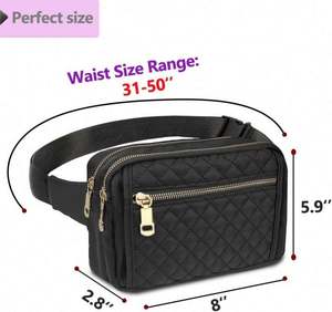 กระเป๋าคาดเอวแฟชั่นกันน้ำคุณภาพสูง ตัวอย่างฟรี - Product Image 2