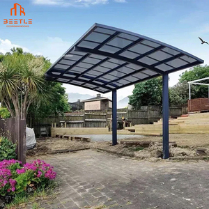 <span class=keywords><strong>Toit</strong></span> arqué 24x20 <span class=keywords><strong>Double</strong></span> Cantilever Blanc Allée En Aluminium Porte De Voiture Auvents De Stationnement Bricolage Carports à Vendre - Product Image 3