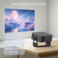 Nouveau projecteur de cinéma maison portable Funphenix 1080P LED LCD intelligent Android 14 à courte focale avec autofocus 300 ANSI et prise en charge 4K (modèle 2026)