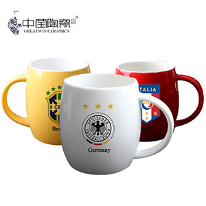 Greatwin <b>Ceramics</b> <b>Ceramic</b> Mug 350ml Sublimation Football Team Design Gift <b>Cup</b> For Party - Product Image 1