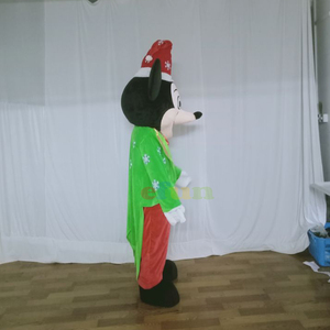 Efun MOQ 1 pezzo personalizzato <span class=keywords><strong>di</strong></span> Natale <span class=keywords><strong>Topolino</strong></span> e Mascotte Mascotte Costume Cosplay Mouse Mouse <span class=keywords><strong>Vestito</strong></span> in vendita - Product Image 3