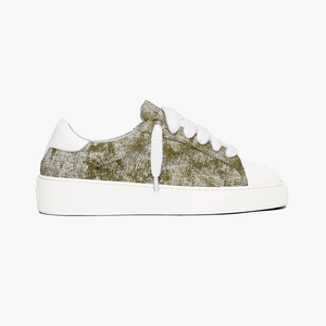 Zapatillas Deportivas de Lona de Color Sólido con Cordones, Entresuela de Goma de Suela Gruesa para Aumentar la Altura y Forro de Malla para Parejas - Product Image 1