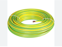 Câble de terre flexible en cuivre toronné isolé en PVC vert/jaune pour applications automobiles et de construction 6mm-120mm