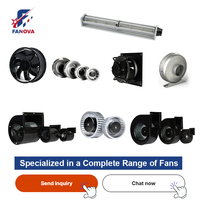 Ventilateur centrifuge de refroidissement combiné Fanova OEM & ODM personnalisable, haute efficacité, 230V, pour conduit circulaire d'extraction EC