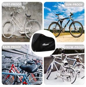 Funda para Bicicleta de Poliéster Personalizada con Revestimiento de PU, Resistente a los Rayos UV e Impermeable para Bicicletas de Carretera, Cruceros y BMX - Ajuste Universal para Uso en Exteriores - Product Image 6