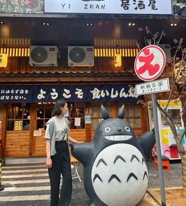 Statue de décoration de <span class=keywords><strong>jardin</strong></span> en résine grandeur nature, modèle animal de dessin animé <span class=keywords><strong>japonais</strong></span>, sculpture des personnages de <span class=keywords><strong>Mon</strong></span> voisin Totoro, thème artistique - Product Image 6