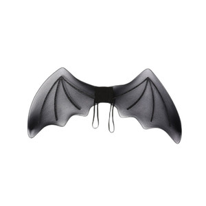 Halloween fête accessoire costume <span class=keywords><strong>diable</strong></span> ailes noir sérigraphie chauve-souris ailes spectacle démon écran noir chauve-souris ailes costume accessoire - Product Image 5