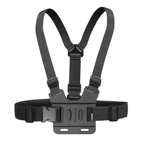 2 in 1調整可能な弾性電話クイッククリップホルダーアクションカメラ胸ストラップハーネスマウントGoPro iPhone用サムスンスマートフォン - Product Image 6